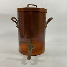 E. Dehillerin Paris Countertop Copper Water Beverage Dispenser Pot Faucet 9x13in for sale  Shipping to South Africa