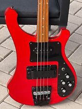 1986 Rickenbacker 4003 Fretless Bass in a rare Ferrari Red w/all Black Hardware for sale  Shipping to South Africa