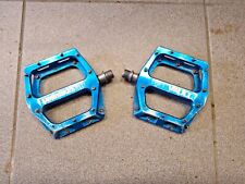 DMR Vault Pedals Blue USED MTB , used for sale  Shipping to South Africa