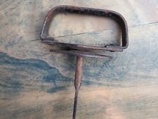 Garage Door Lock Steel Handle Vintage Old Wooden Door 3" Shaft for sale  Shipping to South Africa