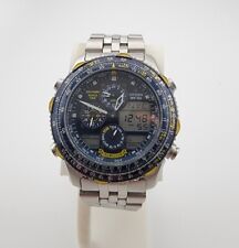 Usado, Relógio de quartzo masculino Citizen C300-Q00842 Navihawk Blue Angels vintage nova bateria comprar usado  Enviando para Brazil