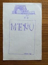 Rare menu ancien d'occasion  Nantes-