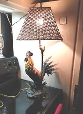 Rooster lamp excellent for sale  Garden Prairie