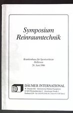 Symposium reinraumtechnik kran gebraucht kaufen  Bubenhm.,-Wallershm.