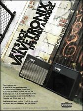 Amplificador de guitarra Vox Valvetronix série XL & AD anúncio 2007 amplificador anúncio impressão anúncio comprar usado  Enviando para Brazil