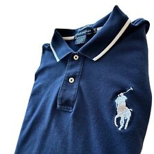 Polo de golfe masculino Ralph Lauren XL azul LS ajuste de golfe sob medida tamanho grande comprar usado  Enviando para Brazil