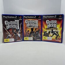 Usado, Guitar Hero 2 & 3 World Tour & Legends Of Rock PS2 PlayStation 2 PAL postagem gratuita comprar usado  Enviando para Brazil