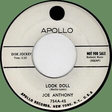 Usado, Boneca JOE ANTHONY Look / Teasin' Kind 45rpm Apollo 1961 rocker WLP limpo comprar usado  Enviando para Brazil