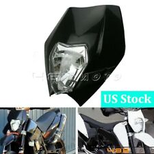 Headlight black motorcycle for sale  Rowland Heights