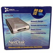 Disco rígido externo Ximeta NetDisk NDU10-80 80 GB - Usado - Funcionando comprar usado  Enviando para Brazil