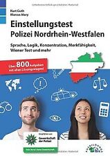 Einstellungstest polizei nrw gebraucht kaufen  Berlin