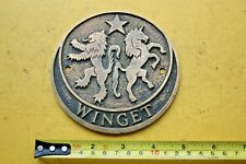 Winget vintage badge for sale  Shipping to Ireland
