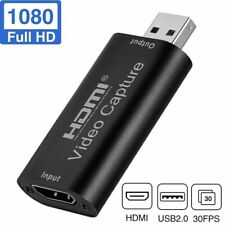 HDMI to USB Video Capture Card 1080P Recorder Phone Game Video Live Streaming US, used for sale  Shipping to South Africa