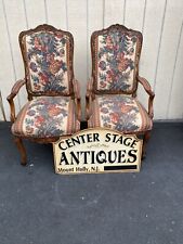 armchairs wood for sale  Mount Holly
