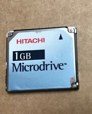 Hitachi 1gb microdrive for sale  Shipping to Ireland