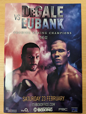 Degale eubank boxing for sale  EVESHAM