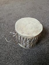 Goatskin african drum. for sale  WAKEFIELD