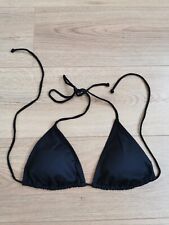 Used, Black Triangle Bikini Top Size S for sale  Shipping to South Africa