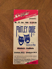 1986 motley crue for sale  Longwood