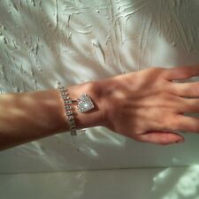 Bracelet diamante pavé d'occasion  Paris VIII