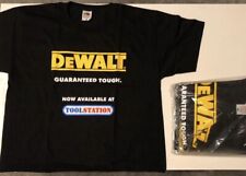 Dewalt shirt black for sale  DELABOLE