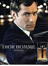 PUBLICITE ADVERTISING 027  2012   Dior homme parfum Intense Jude Law comprar usado  Enviando para Brazil