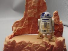 Star Wars R2D2, (electrónico) trabajo de luz y sonido. con soporte (figura de arena del desierto) segunda mano  Embacar hacia Argentina