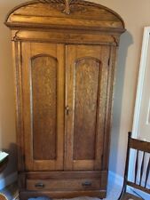 Antique oak armoire for sale  Ormond Beach