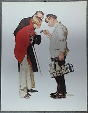 Norman Rockwell 50 Favorites Poster  "The Milkman & Young Couple" 1935, used for sale  Shipping to South Africa