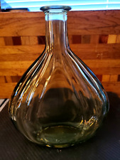 Used, 8.25" tall green-tinted decorative bottle for sale  Shipping to South Africa