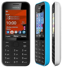 Câmera desbloqueado Nokia 208 1.3MP Bluetooth MP3 3G Java celular slots dual SIM comprar usado  Enviando para Brazil