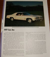 1977 pontiac specs for sale  Melvindale