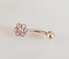 9ct gold belly bar for sale  SWINDON