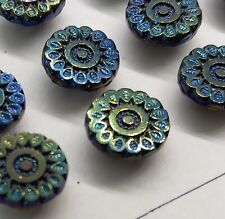 Antique glass buttons d'occasion  Expédié en Belgium