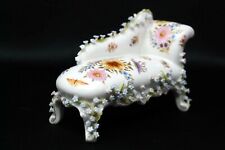 Used, ANTIQUE MEISSEN FAINTING COUCH / DIVAN CHINA 5" for sale  Shipping to South Africa