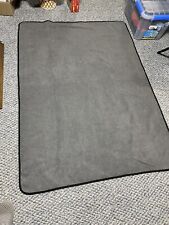 Thin Rug / Mat XL No Slip 4’ x 5’6” Grey Very Good for sale  Shipping to South Africa