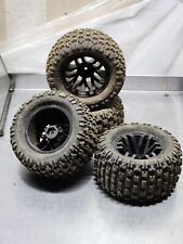 Arrma Senton 4x4 Blx Dboots Fortress Tires/Wheels Set Of 4 Rc DB1024AX Used for sale  Shipping to South Africa