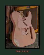 Shell pink telecaster for sale  Shipping to Ireland