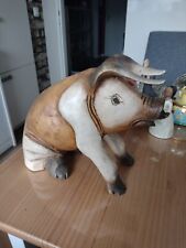 Holzschwein sitzend schön gebraucht kaufen  Lübeck