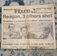 1981 headline newspaper for sale  Montrose