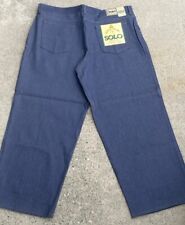Jeans vintage anos 90 Solo Semore feito nos EUA perna extra larga folgada 46x33, usado comprar usado  Enviando para Brazil