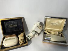 Afeitadoras eléctricas vintage Remington década de 1950 para exhibición/piezas ver descripción segunda mano  Embacar hacia Argentina