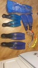 Snorkel mask flippers for sale  MARKET HARBOROUGH