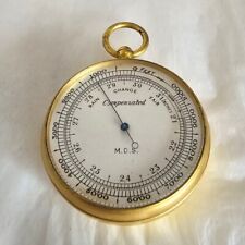 Victorian pocket barometer. for sale  SHEFFIELD