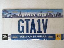 Grand Theft Auto IV GTA 4 Liberty City Rare Collectible Number Plate, usado comprar usado  Enviando para Brazil