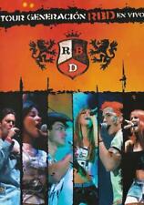 RBD: Tour Generation RBD En Vivo DVD VÍDEO CONCERTO música pop hispânica músicas ao vivo comprar usado  Enviando para Brazil