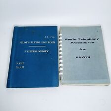 Pilot flight log for sale  LONDON