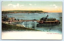 Postcard plymouth pier for sale  LLANFAIRFECHAN