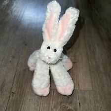 Animal de peluche Bestever Funny Feet Bunny Rabbit 10"" blanco rosa patas largas segunda mano  Embacar hacia Argentina