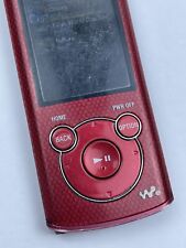 Reproductor de medios digitales Sony Walkman NWZ-E463 ROJO (4 GB) MP3 MP4 probado, usado segunda mano  Embacar hacia Argentina